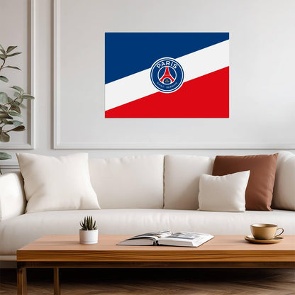 Paris Saint-Germain Logo | French Soccer Club Poster | Gift for PSG Fan - Sports Poster
