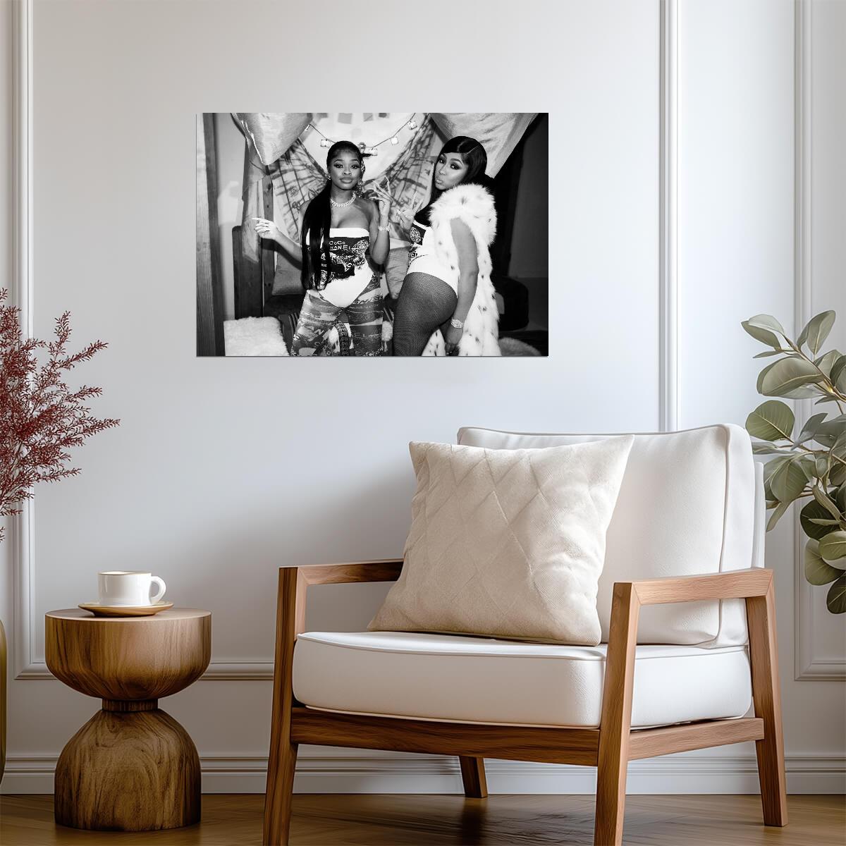 City Girls | Hip Hop Duo | Sexy Rapper Poster - Music Poster