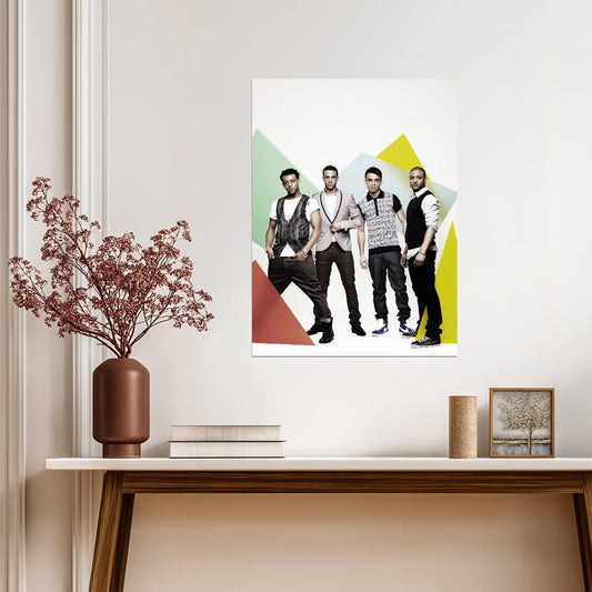 Jls Print | Pop Music Poster - Music Poster