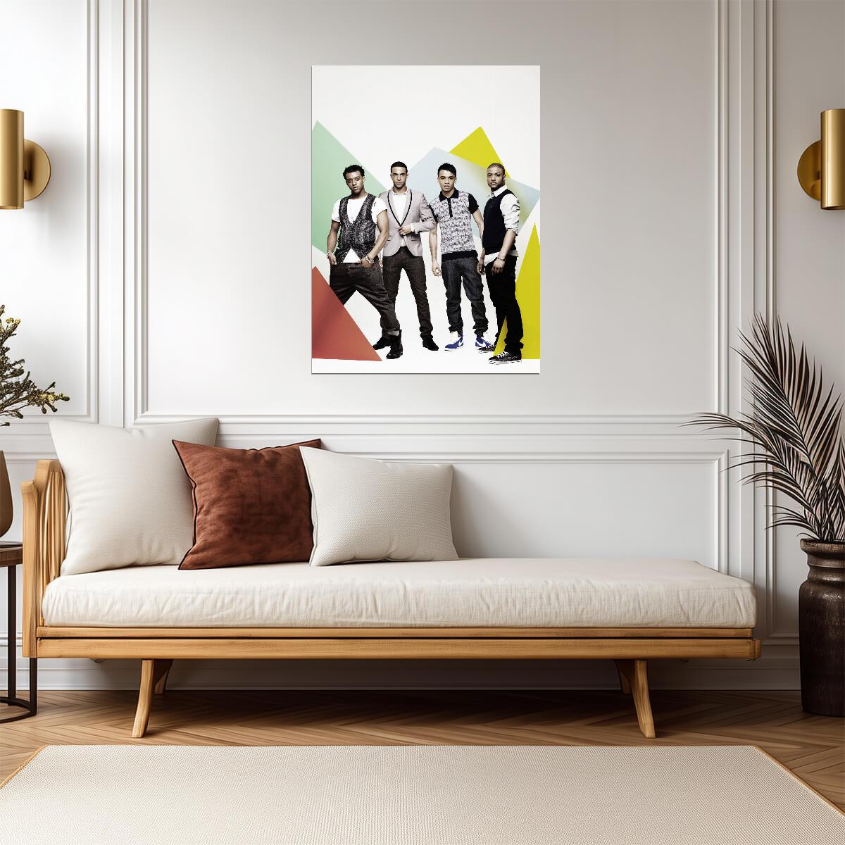 Jls Print | Pop Music Poster - Music Poster