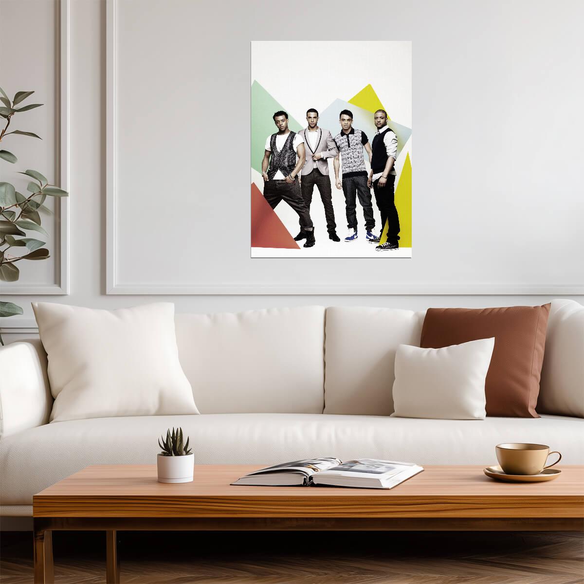 Jls Print | Pop Music Poster - Music Poster