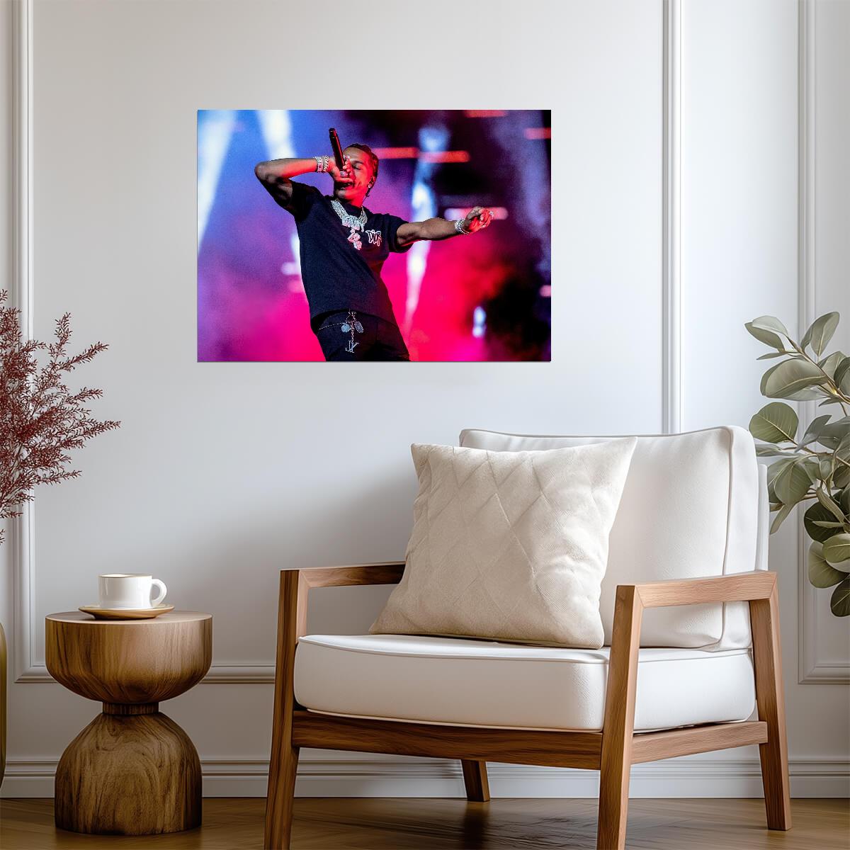 Lil Baby Poster | Live Concert Rap Print - Music Poster