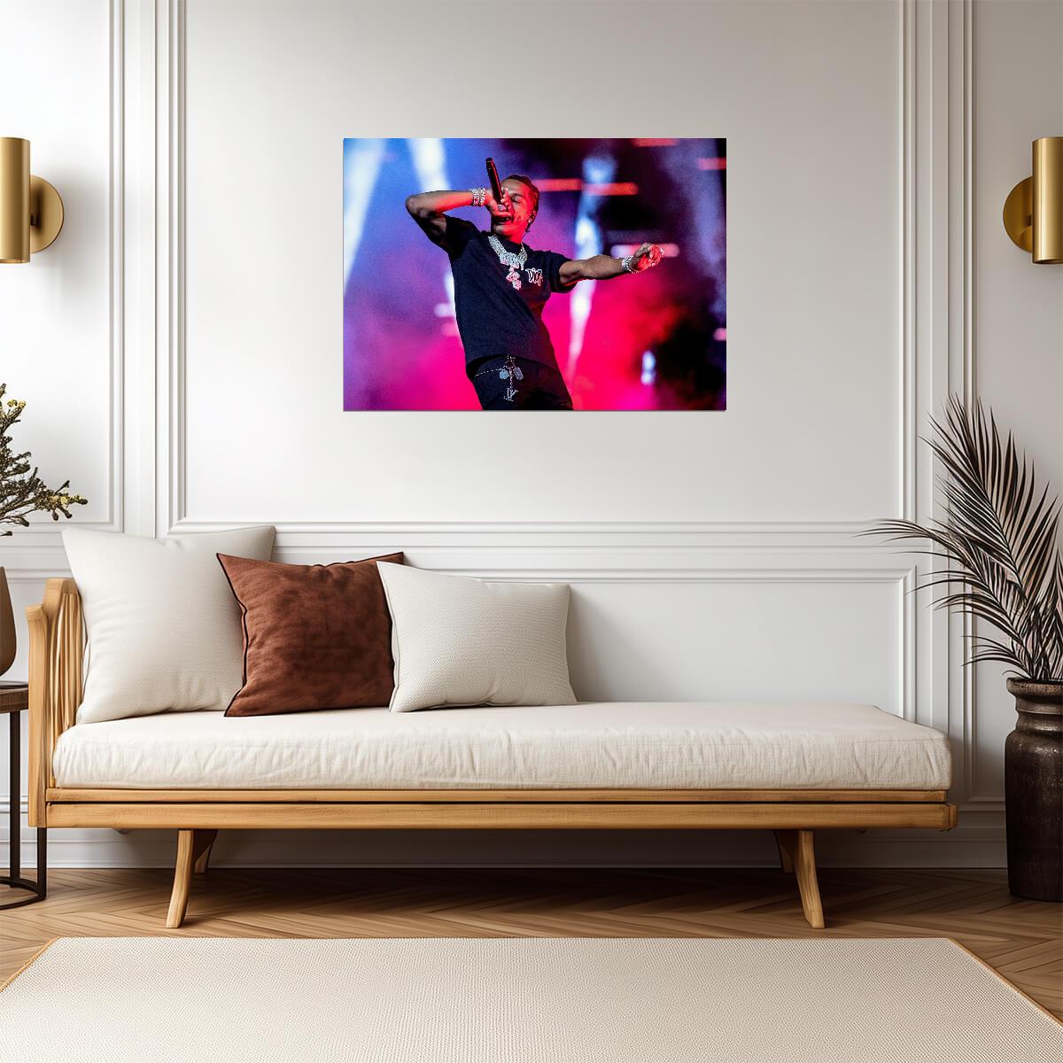 Lil Baby Poster | Live Concert Rap Print - Music Poster