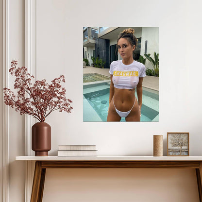 Julia Rose Poster | Sexy Fashion Model Print - Celebrities Poster