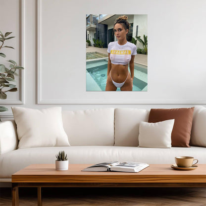 Julia Rose Poster | Sexy Fashion Model Print - Celebrities Poster