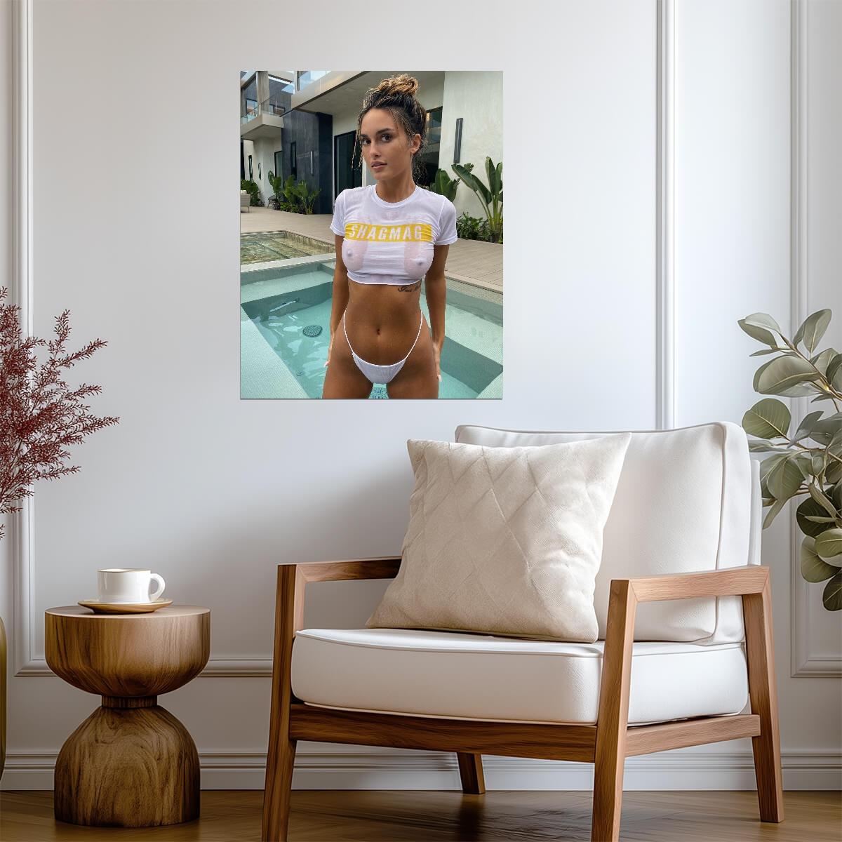 Julia Rose Poster | Sexy Fashion Model Print - Celebrities Poster
