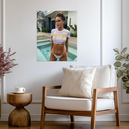 Julia Rose Poster | Sexy Fashion Model Print - Celebrities Poster