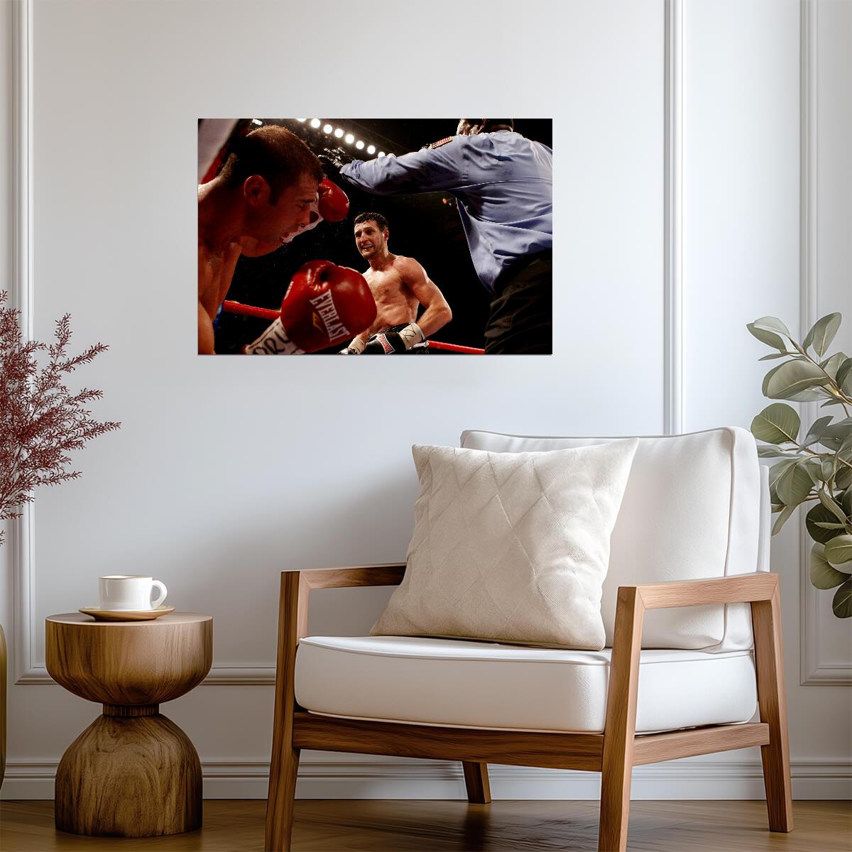 Carl Froch TKO Victory Over Lucian Bute | Boxing Poster | Championship Fight Photo - Sports Poster