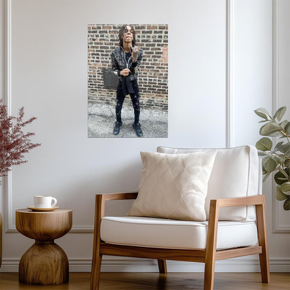 Bloodhound Lil Jeff | Hip Hop Artist | Rapper Portrait Poster - Music Poster