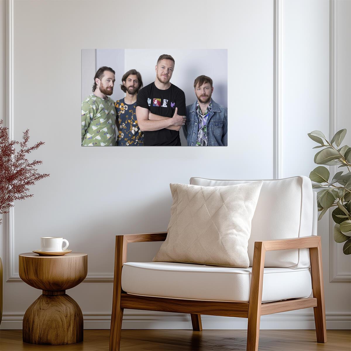 Imagine Dragons Band Photo | Music Poster | Modern Rock Wall Art - Music Poster
