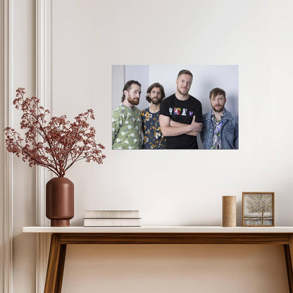 Imagine Dragons Band Photo | Music Poster | Modern Rock Wall Art - Music Poster