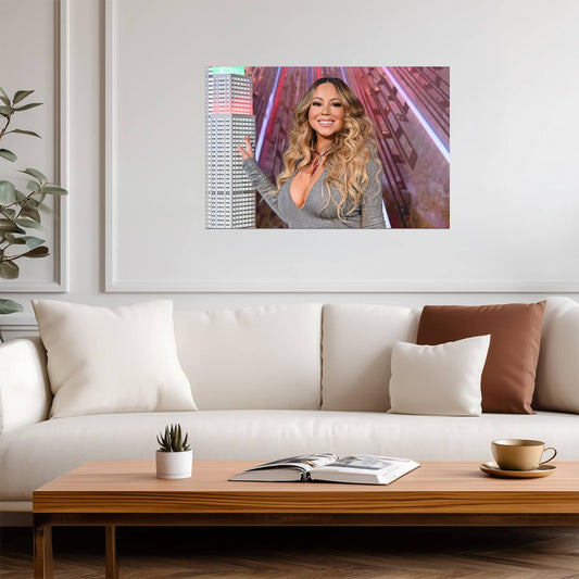 Mariah Carey Poster | Pop Singer Wall Art - Music Poster