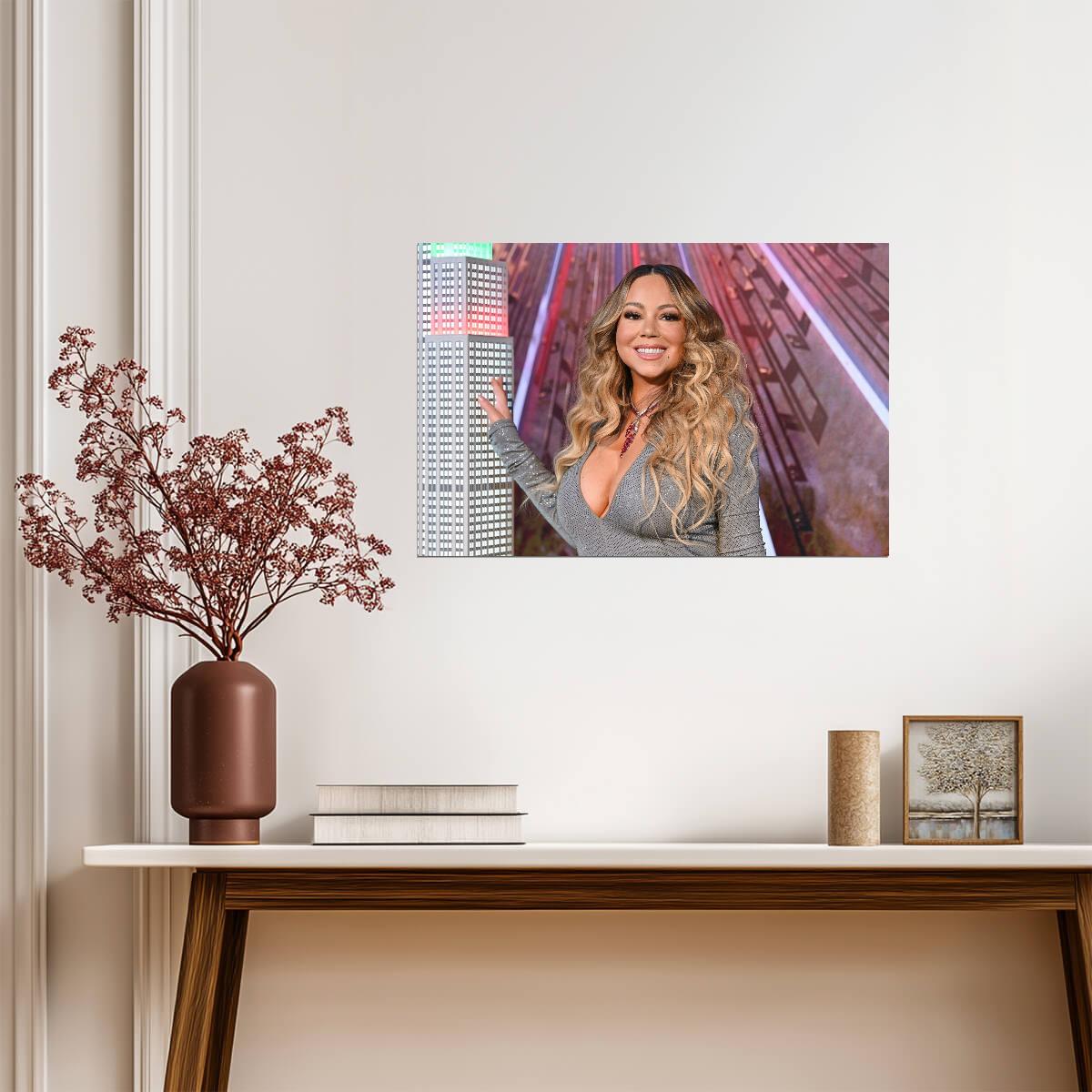 Mariah Carey Poster | Pop Singer Wall Art - Music Poster