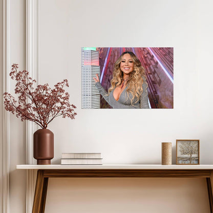 Mariah Carey Poster | Pop Singer Wall Art - Music Poster