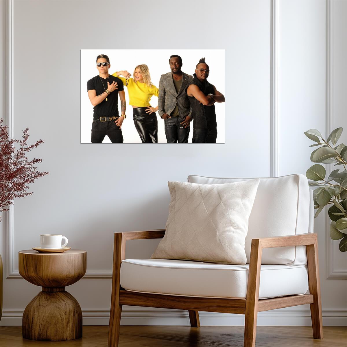 Black Eyed Peas Classic Lineup | Fergie will.i.am apl.de.ap Taboo | Music Group Poster - Music Poster