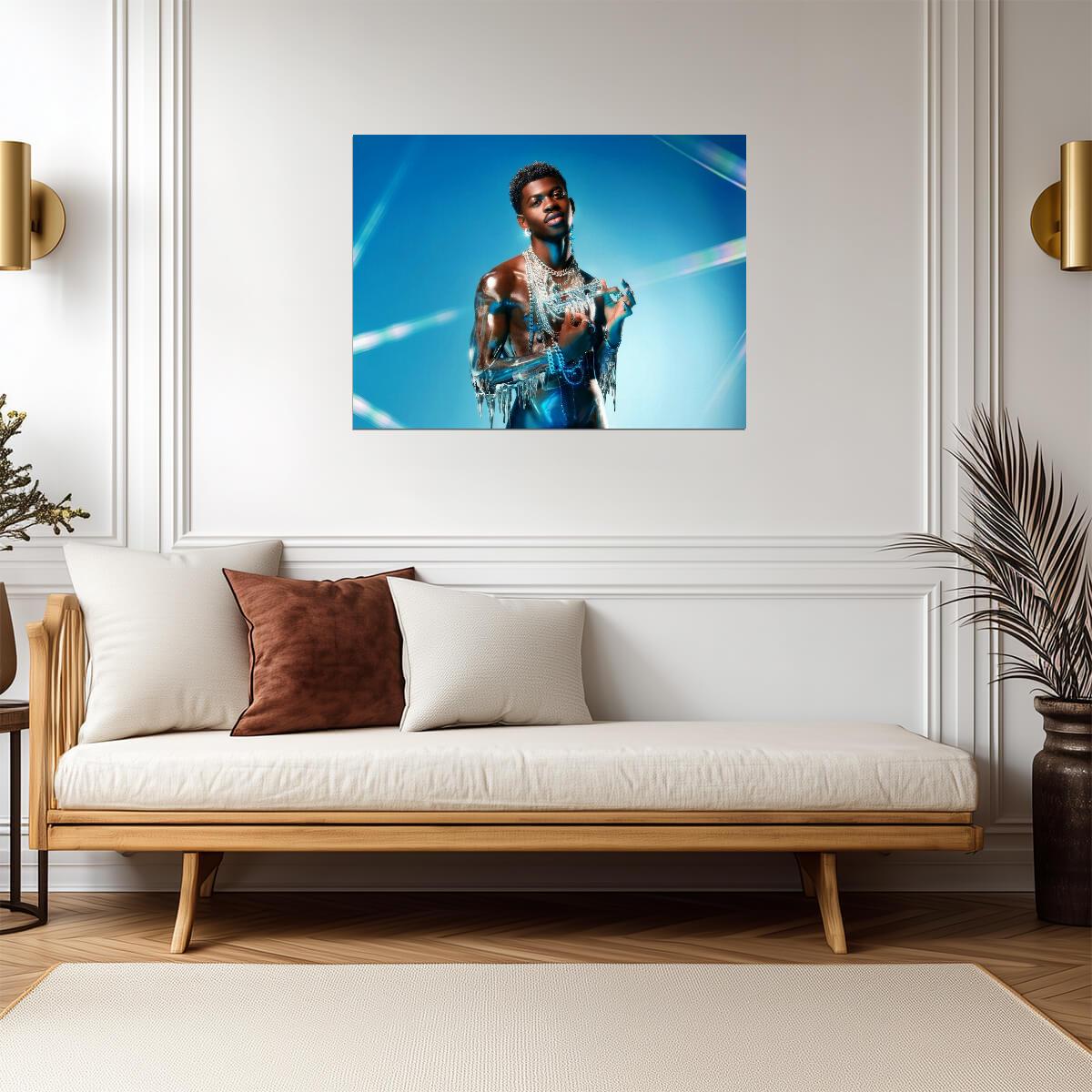 Lil Nas X Poster | Pop Rapper Wall Art - Music Poster
