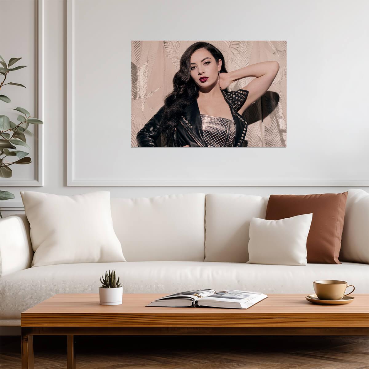 Charli XCX | British Singer | Pop Music Poster - Music Poster