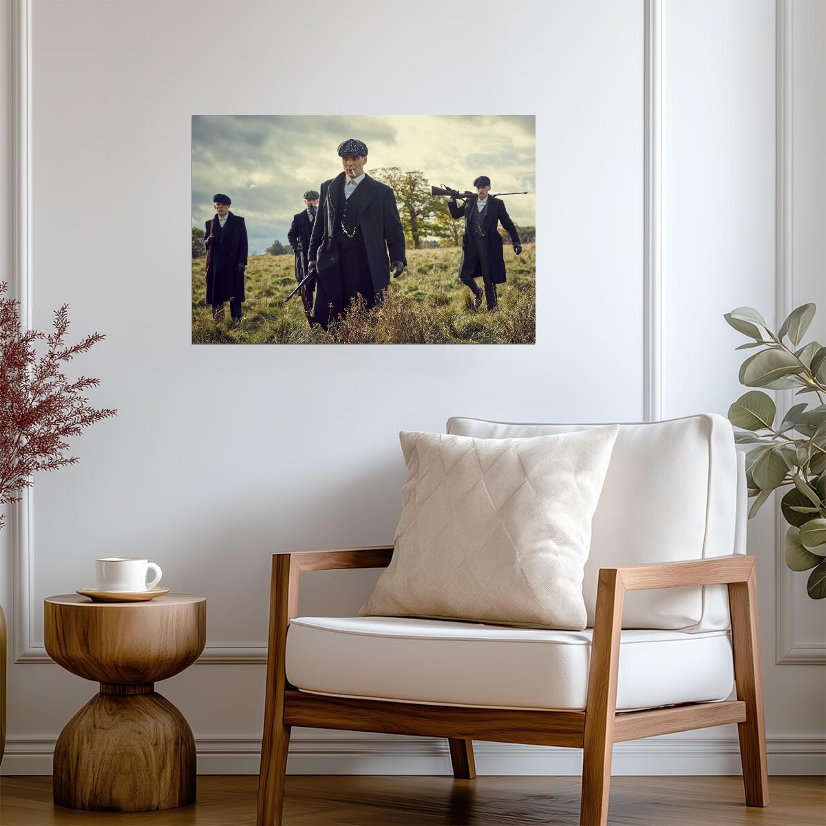 Peaky Blinders Thomas Shelby | British Crime Drama Poster | Cillian Murphy TV Show Art - Movies & TV Poster