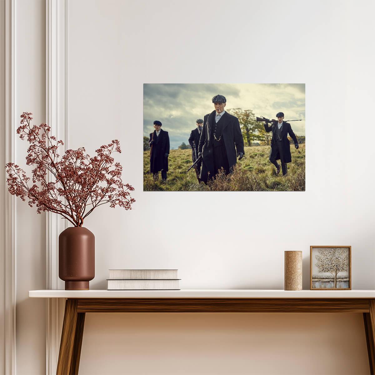 Peaky Blinders Thomas Shelby | British Crime Drama Poster | Cillian Murphy TV Show Art - Movies & TV Poster
