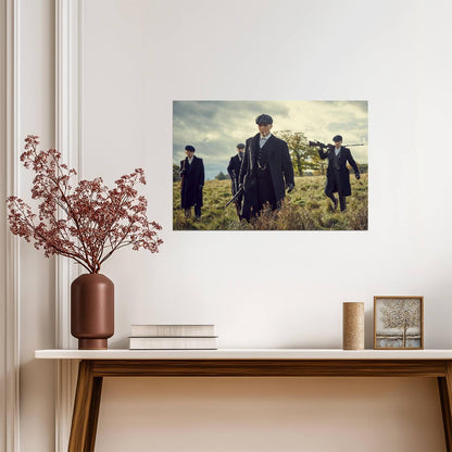 Peaky Blinders Thomas Shelby | British Crime Drama Poster | Cillian Murphy TV Show Art - Movies & TV Poster