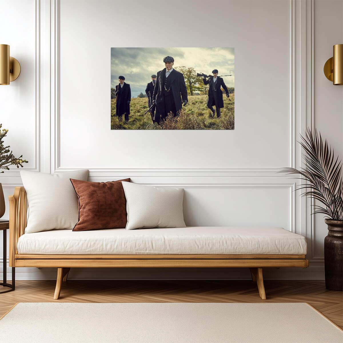 Peaky Blinders Thomas Shelby | British Crime Drama Poster | Cillian Murphy TV Show Art - Movies & TV Poster
