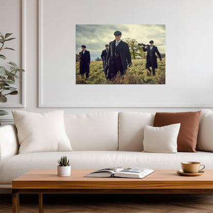 Peaky Blinders Thomas Shelby | British Crime Drama Poster | Cillian Murphy TV Show Art - Movies & TV Poster