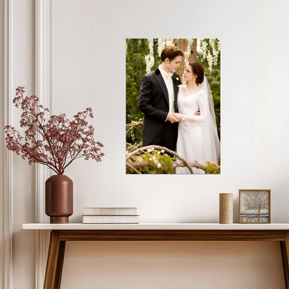 Twilight Saga Bella's Wedding | Edward and Bella Poster | Movie Wall Art - Movies & TV Poster