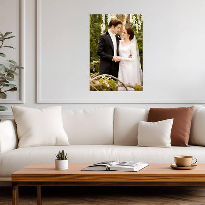 Twilight Saga Bella's Wedding | Edward and Bella Poster | Movie Wall Art - Movies & TV Poster