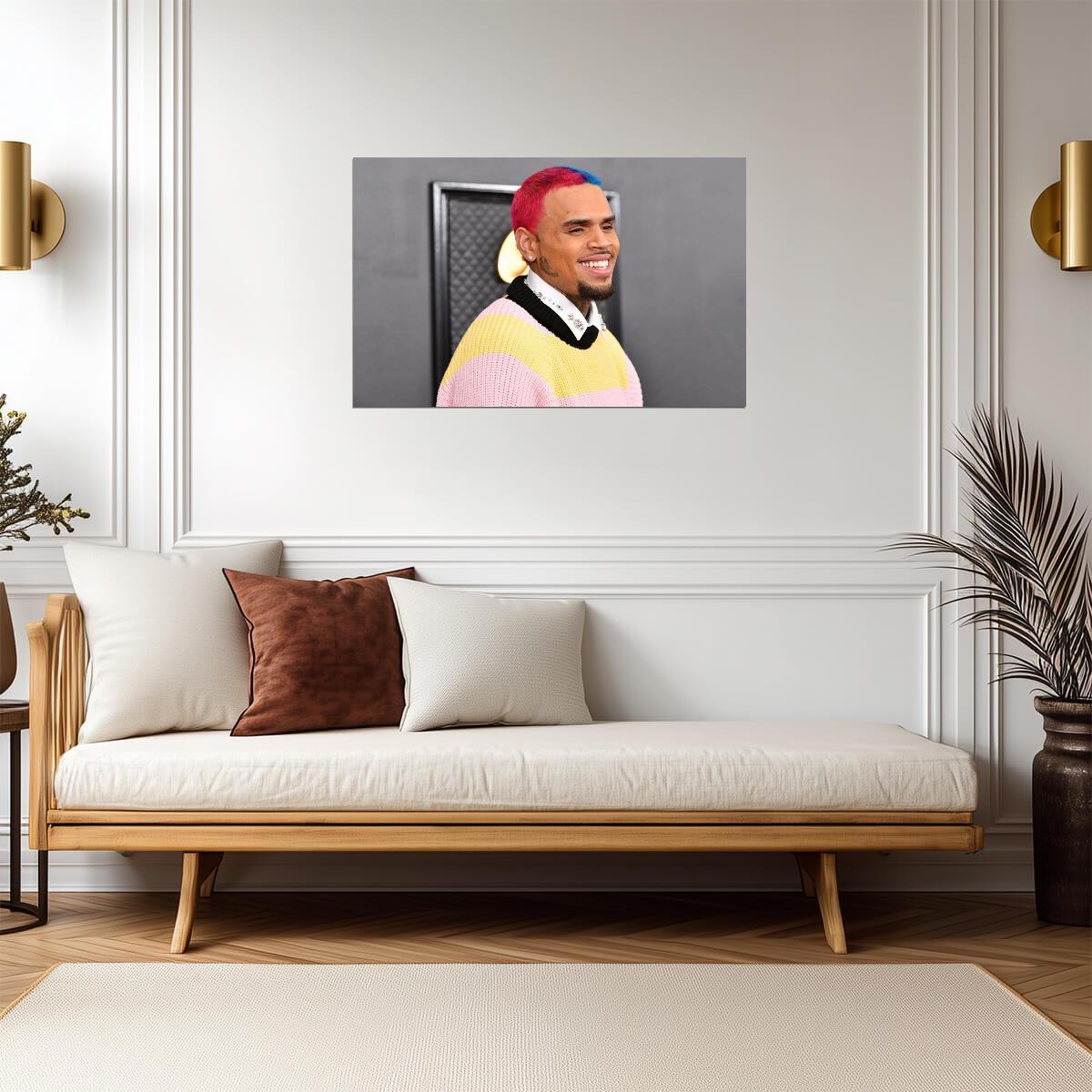 Chris Brown | Singer and Dancer | Celebrity Poster - Music Poster