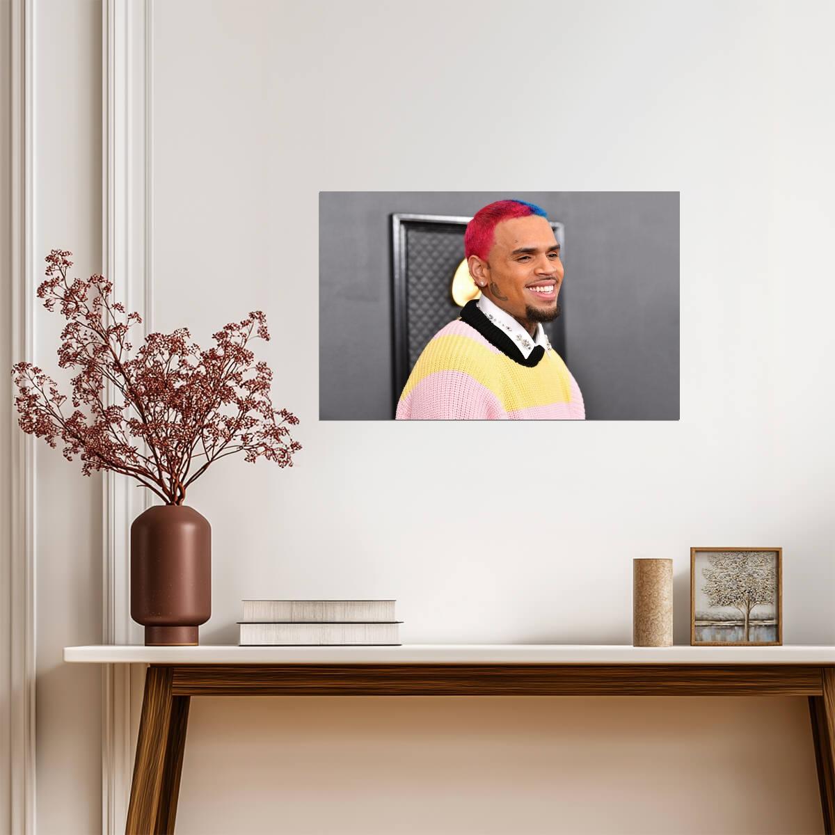 Chris Brown | Singer and Dancer | Celebrity Poster - Music Poster