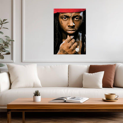 Lil Wayne Poster | Rapper Wall Art - Music Poster