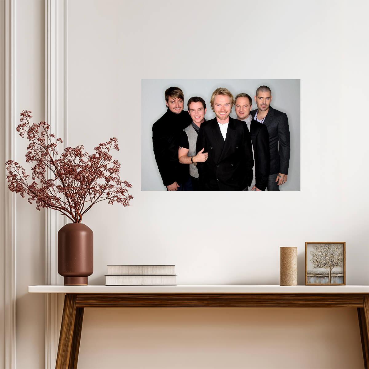Boyzone | Irish Boy Band | 90s Pop Poster - Music Poster