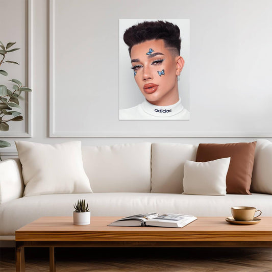 James Charles | YouTuber Portrait | Fan Wall Poster - Celebrities Poster