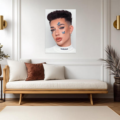 James Charles | YouTuber Portrait | Fan Wall Poster - Celebrities Poster