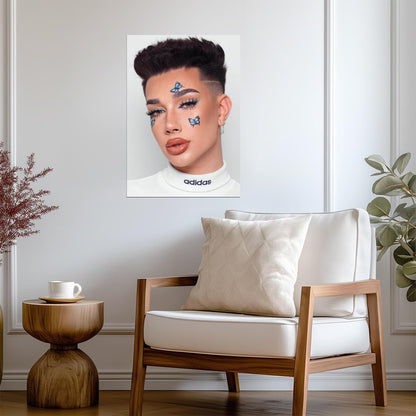 James Charles | YouTuber Portrait | Fan Wall Poster - Celebrities Poster