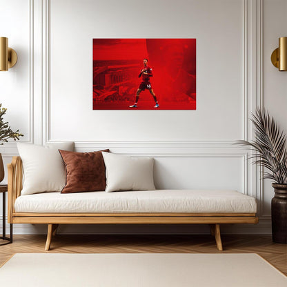 Trent Alexander-Arnold Liverpool FC | Soccer Poster | Anfield Celebration Wall Art - Sports Poster