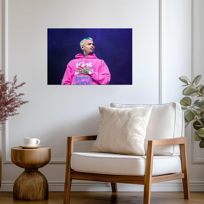Chris Brown Live | Concert Performance | Music Poster - Music Poster
