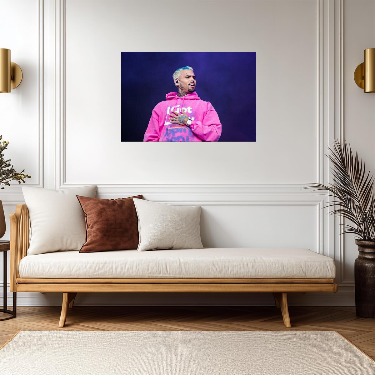 Chris Brown Live | Concert Performance | Music Poster - Music Poster