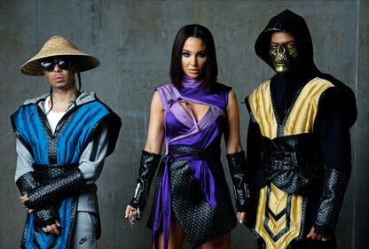 N-Dubz Ninja Costumes | Dappy Tulisa & Fazer | UK Hip Hop Group Poster - Music Poster