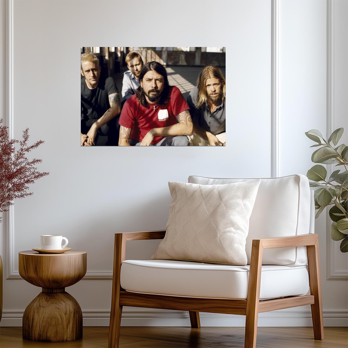 Foo Fighters Band Photo | Alternative Rock Music Poster | Dave Grohl Wall Art - Music Poster