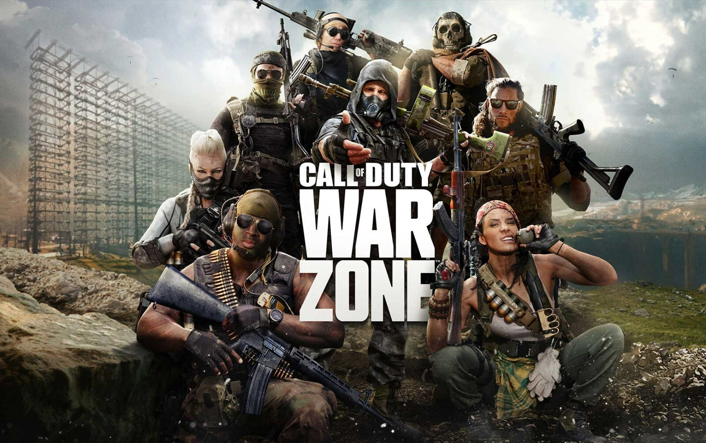 Call of Duty Warzone Operators Group | Battle Royale Promo Poster | FPS Gaming Wall Art - Video Games Poster