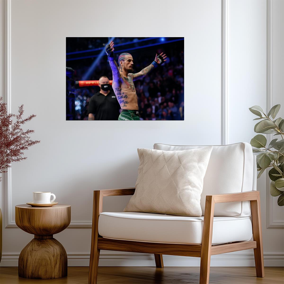 Sean O'Malley | UFC Fighter Poster | MMA Action Photography - Sports Poster