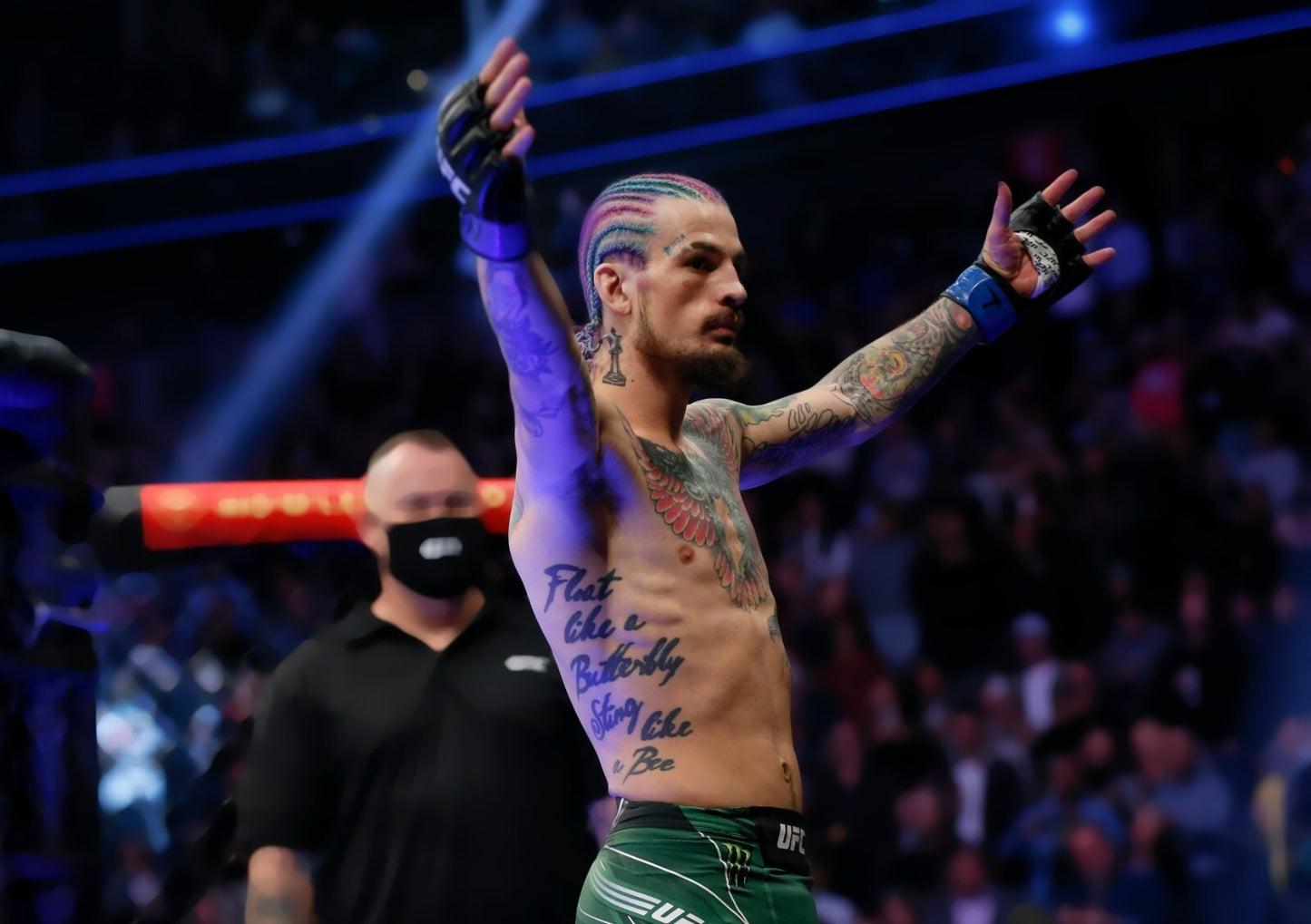 Sean O'Malley | UFC Fighter Poster | MMA Action Photography - Sports Poster