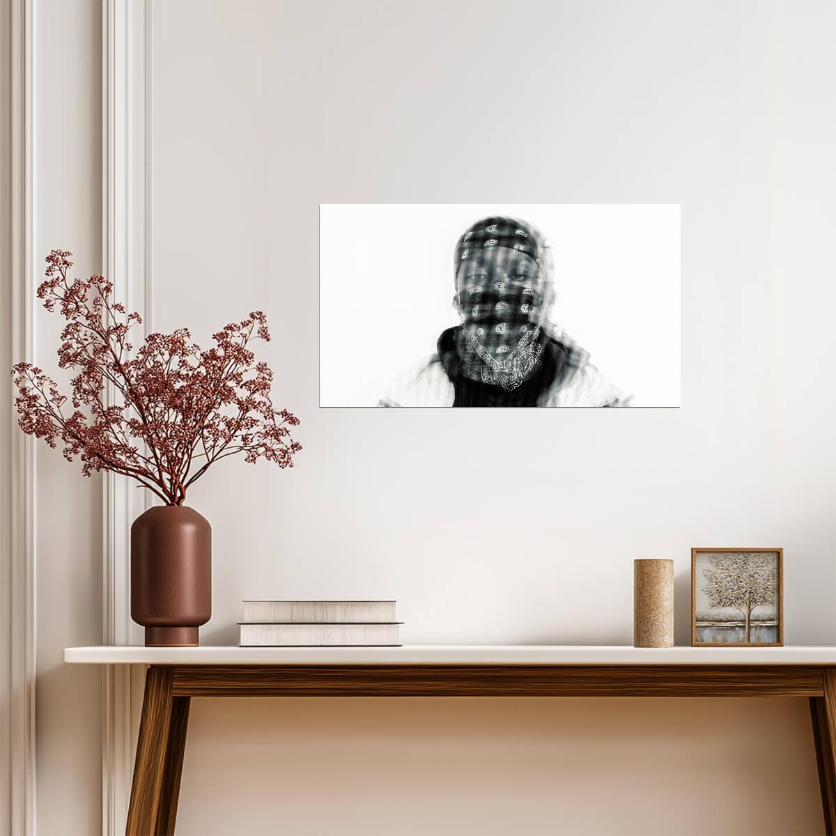 Kwengface Print | Hip Hop Rap Poster - Music Poster