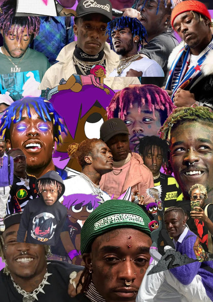 Lil Uzi Vert Poster | Graphic Art Rap Print - Music Poster