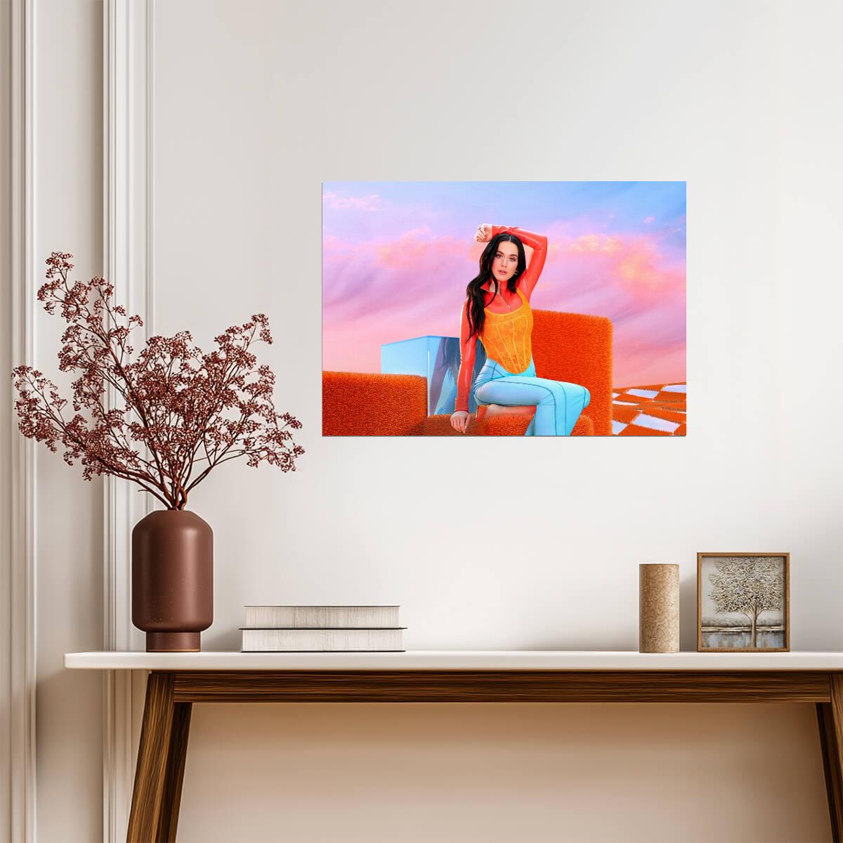 Katy Perry Wall Art | American Singer Poster - Music Poster