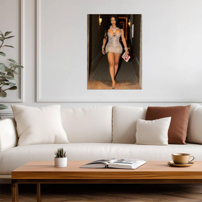 Cardi B | Glamour Style Shot | Celebrity Poster - Music Poster
