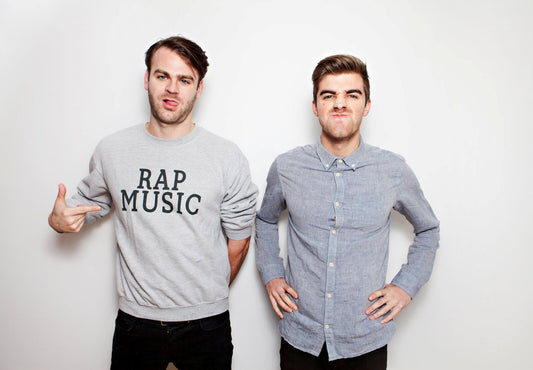 The Chainsmokers Studio Portrait | Music Duo Poster | EDM Pop Wall Art - Music Poster