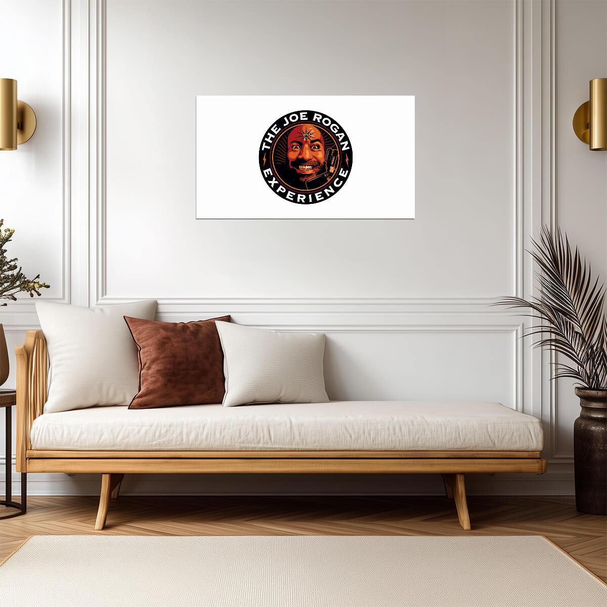 The Joe Rogan Experience | Joe Rogan Psychedelic Art Logo | JRE Podcast Poster - Celebrities Poster