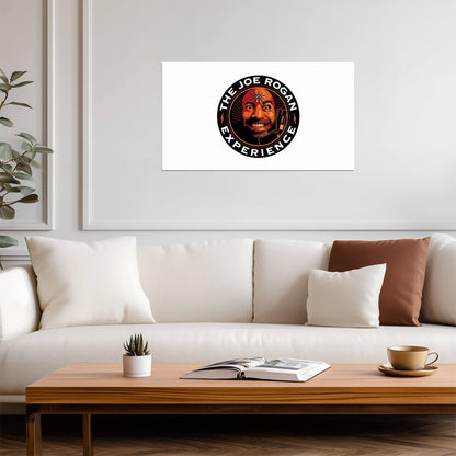 The Joe Rogan Experience | Joe Rogan Psychedelic Art Logo | JRE Podcast Poster - Celebrities Poster